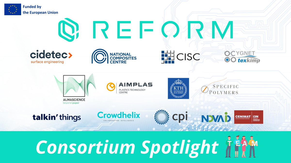 reformprojecteu's tweet image. The goal of the #REFORMProject is to produce eco-friendly electronics through printed technology, with a focus on #sustainability ♻️

This will be achieved by collaborating with leading researchers and innovators in the field. 

Learn more 👇

🖥️ bit.ly/40CH1P5
