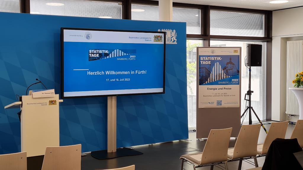 Auch mal schön, einfach nur Gast sein #StatistikTage 2023, diesmal in Fürth