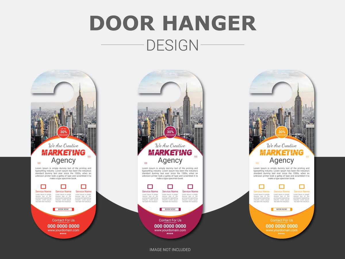 Are you looking for a corporate "Door Hanger" design
Feel free to knock me. 
Check out my portfolio:- behance.net/ImMridulKD
Contact with me Email :- dasmridulkanti77@gmail.com 
Contact with me WhatsApp:- +88 01793376040

#door #hanger #design #corporate #template #abstract