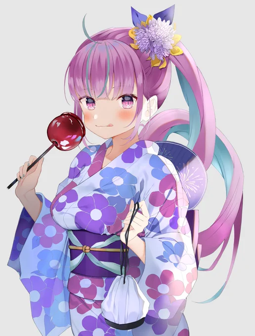 浴衣あくたん  #あくあーと