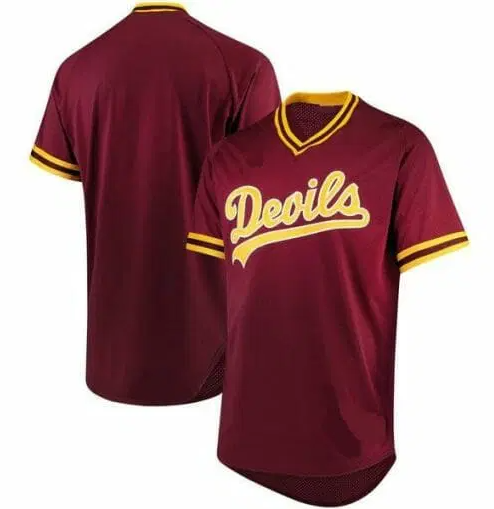 Express your unique personality and support for the Arizona State Sun Devils with a custom baseball jersey.  Let your individuality shine through and dominate the game! 🟠😈 Visit at teefashionstar.com/product-catego…

#ArizonaStateSunDevils #CustomJersey