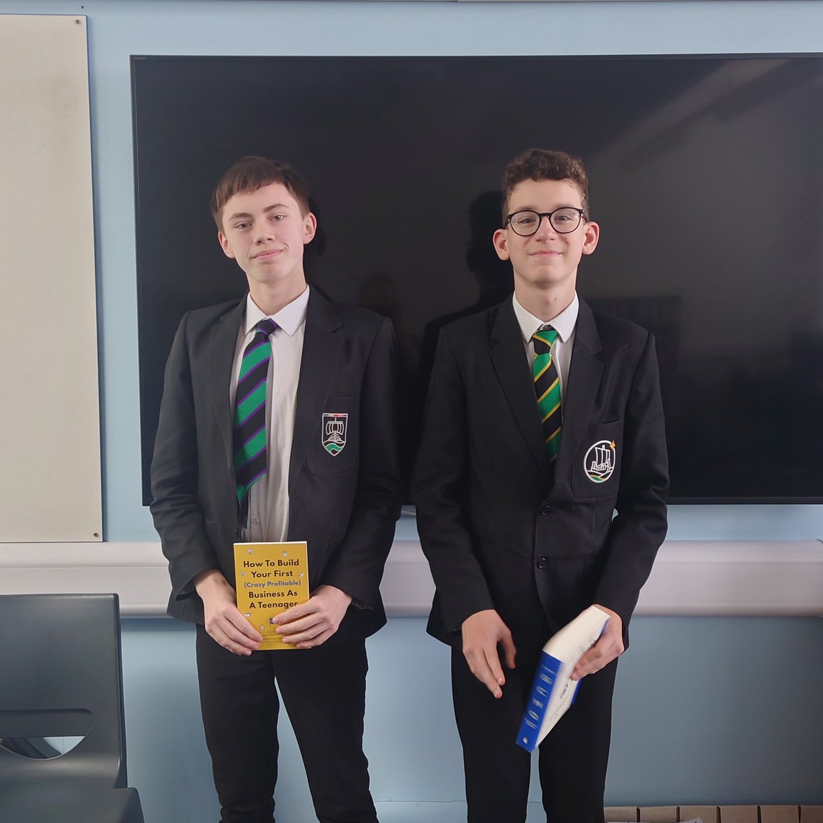 Well done to our Year 10 Computer Science and Business Studies summer reward winners - Fraser and Matthew - keep up the good work in Year 11 🌟 <a href="/high_neston/">Neston High Official</a>
