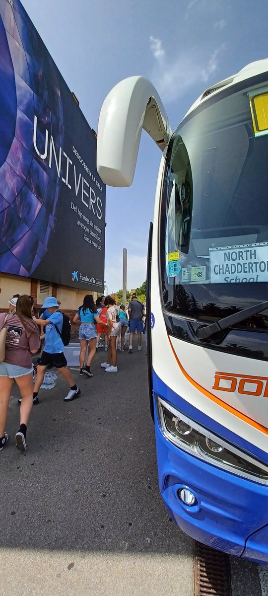 NorthChadMFL's tweet photo. ¡Buenos días! First stop in Barcelona with our Year8 in the Science Museum-CosmoCaixa @NorthChadderton @NorthChad_KS3 #mfltwitterati #mflmatters #mfl https://t.co/HJkvSOWKn3