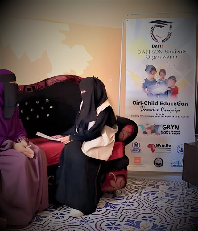 DAFISomOrg's tweet photo. @DAFISomOrg conducted an outreach activity in Hargeisa within our Girl-Child Education Promotion project, which is funded by @GRYN_NETWORK. We visited random families of @Refugees in their homes to promote education.  @UNHCR_Education #education #refugees #empowerment https://t.co/2MKGreJBQ3