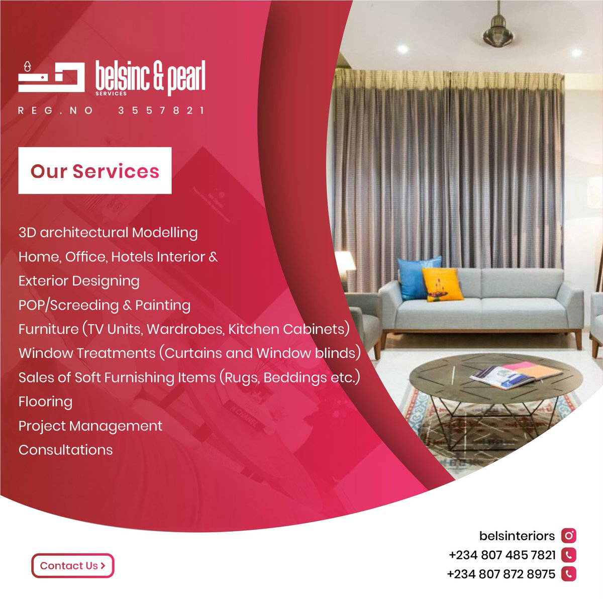 Bels Interiors and Services tweet media