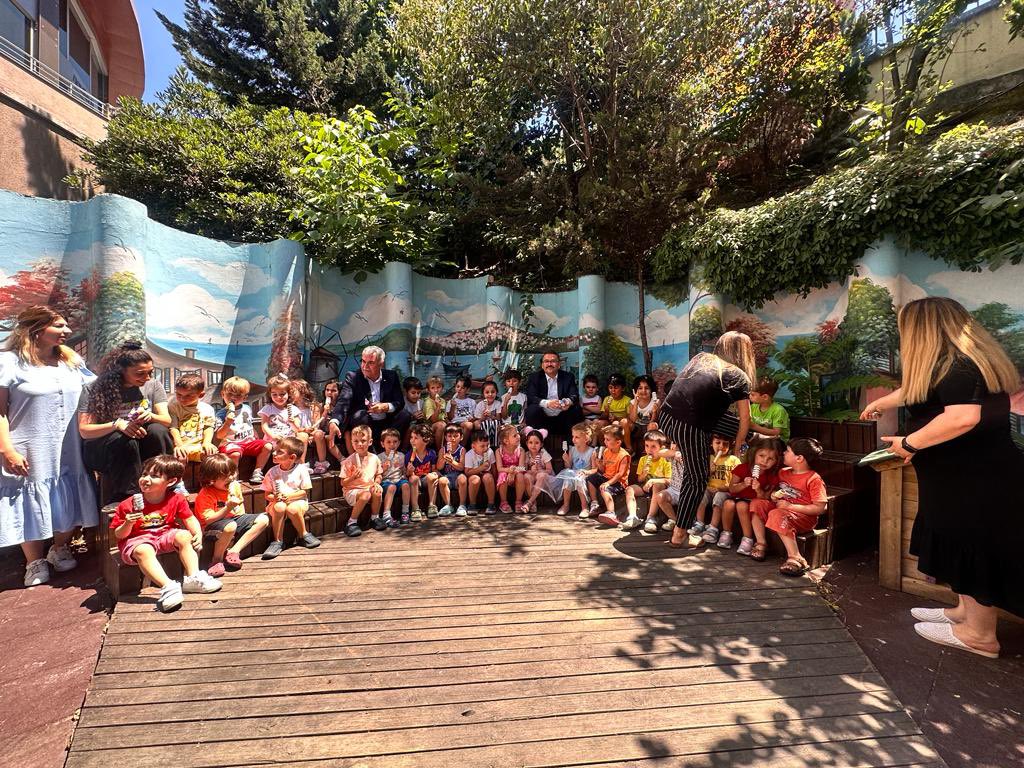 Şehit İbrahim Anaokulunda açılan yaz okulu ziyaret edildi. 

“Yaz okulumuza katılan,2. Yüzyılımızın umudu,62 kardeşimize:
Kültür, sanat, spor, fen ve doğa bilimlerinde ileri düzeyde ilgi gösterildiğini gördüm
@ARZUASLAN34 Müdürüme ve değerli ekibine teşekkür ederim” @ErCCanTURAN