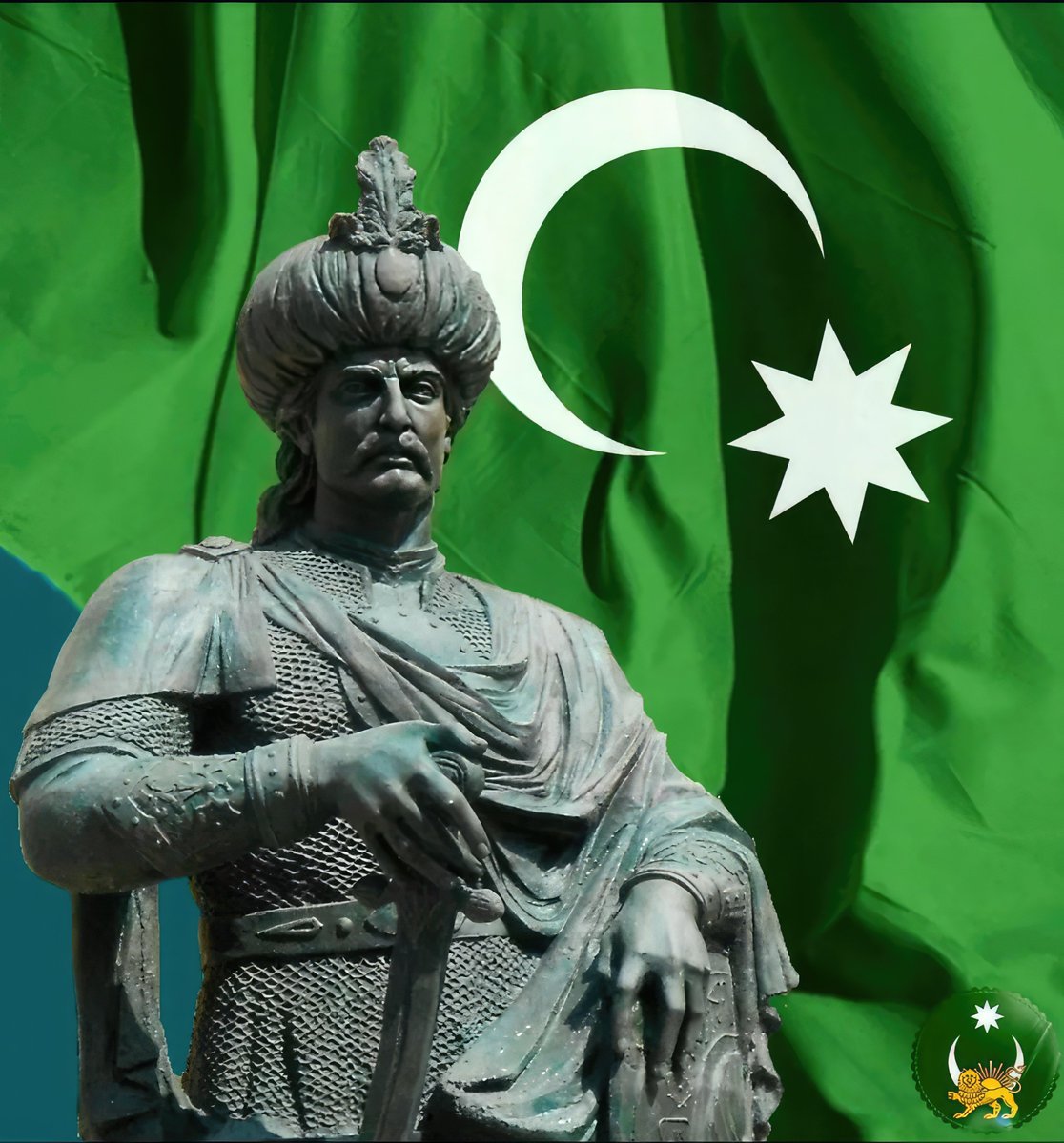 millikimlik21's tweet photo. ‼️⚔️Today is the birthday of Shah Ismayil Bahadir Khan, a great general, poet, sheikh of Kizilbashes, with the title of Khagan.

The Azerbaijani Kizilbash state founded by the Shah is undoubtedly one of the brightest and most complete pages of our history.

#History #Azerbaijan https://t.co/u5SLNPbg6G