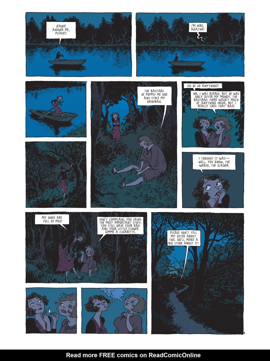i think i've tweeted about these comics before but these two books specifically permanently altered my brain because of the art style