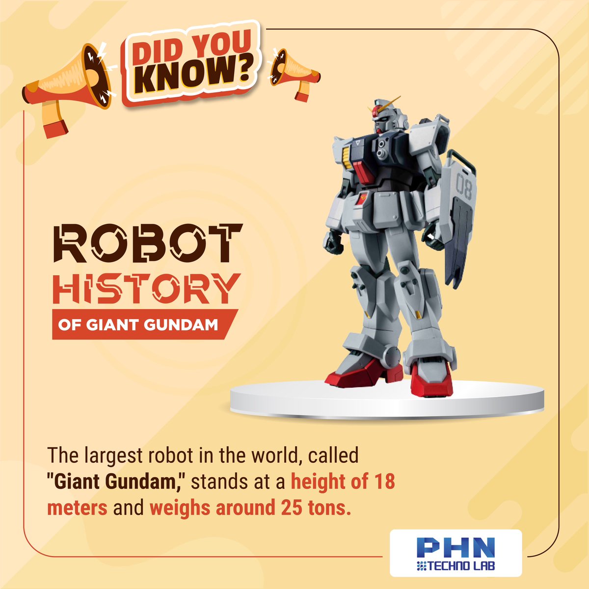 phntechnolab's tweet photo. Did you know about Giant Gundam?
.
.
.
#giantgundam #yokohama #largestrobot #humanoidrobot #gundam #mecha #automation #futuretech #techinnovation #technolab #DidYouKnow #phntechnolab #phntechnology https://t.co/eRYJrmE7pM
