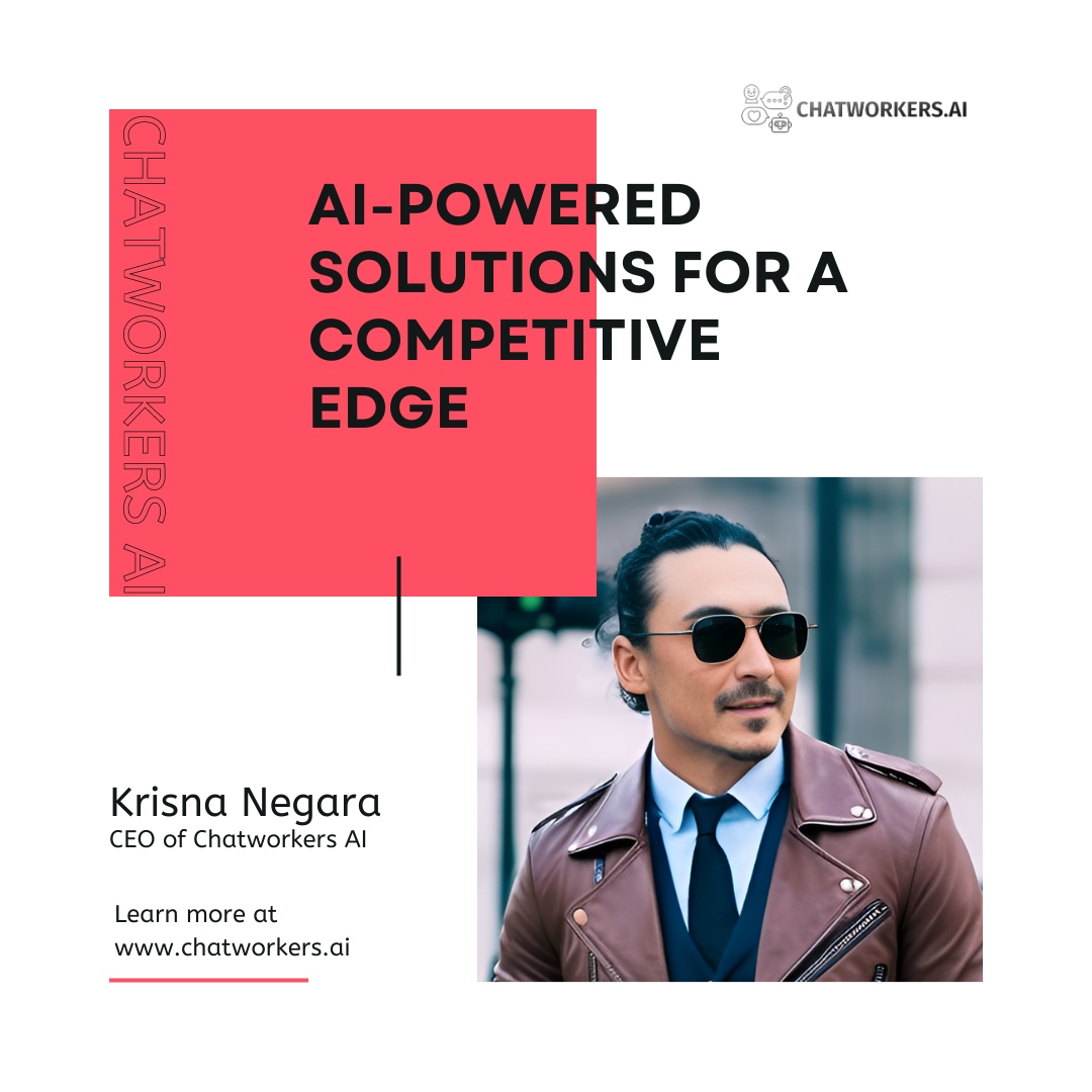 chatworkersaics's tweet image. Stay ahead of the competition with our cutting-edge AI-powered solutions. Optimize operations, boost performance, and achieve a winning edge. #AIpoweredSolutions #CompetitiveEdge #OptimizePerformance
