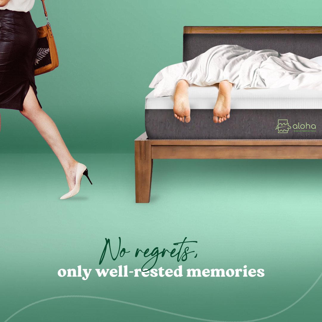 🌙No strings attached, just pure satisfaction! 🫦
Experience the epitome of comfort and healthy sleep with aloha #organicmattress that will have you saying 'One night? I think I'll stay forever!' ✨ It's a fling you won't want to end! 😉💤
#alohaMattress #sleepaloha #creativeads