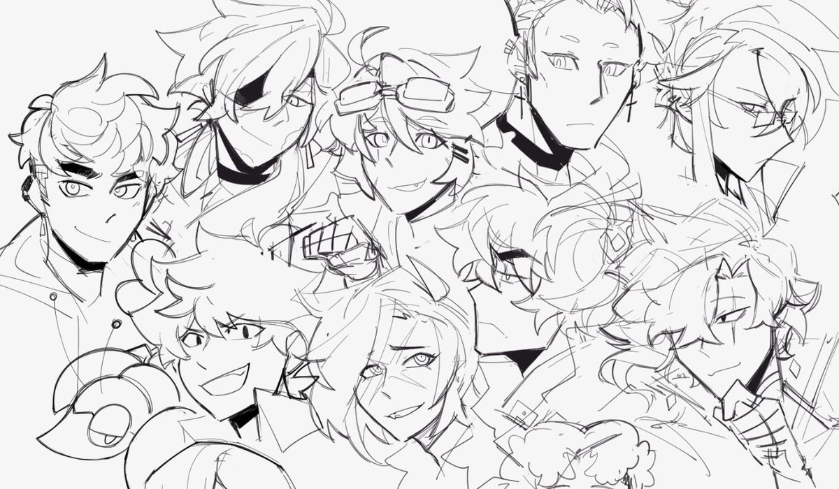 ⬅ old / new ➡
I don't know how different this will look to others but like. By all means the old stuff isn't BAD. but it was hard to work with and rarely was I truly happy with it. But with my new stuff it's SO much easier and I'm FAR happier. I love my fucking art dude!!! 