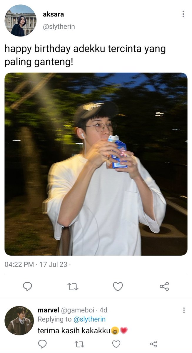 veclipsy's tweet photo. jeon wonwoo few tweets au

(drama) avel (+dewa) ulang tahun
from The Past universe https://t.co/D6KDQc74mr