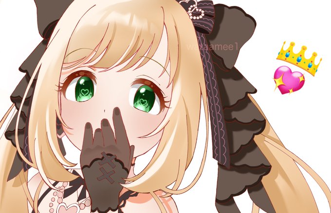 【愛されクイーン・はぁと】めちゃくちゃかわいいノワールをありがとうございます#佐藤心  #デレステ 