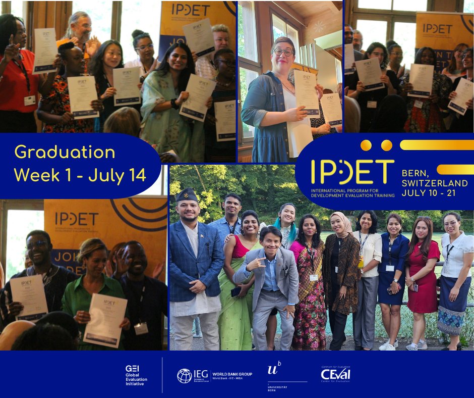 IPDET_community's tweet photo. Last Friday we finished the first week of the #IPDET2023 On-Site program with a fabulous graduation dinner - it was a cheerful and great atmosphere!

Visit us: https://t.co/HHFnykjMzu

#network #certification #onsitetraining #evaluation #evaluationtraining #graduation https://t.co/9AVJ3U9DJx