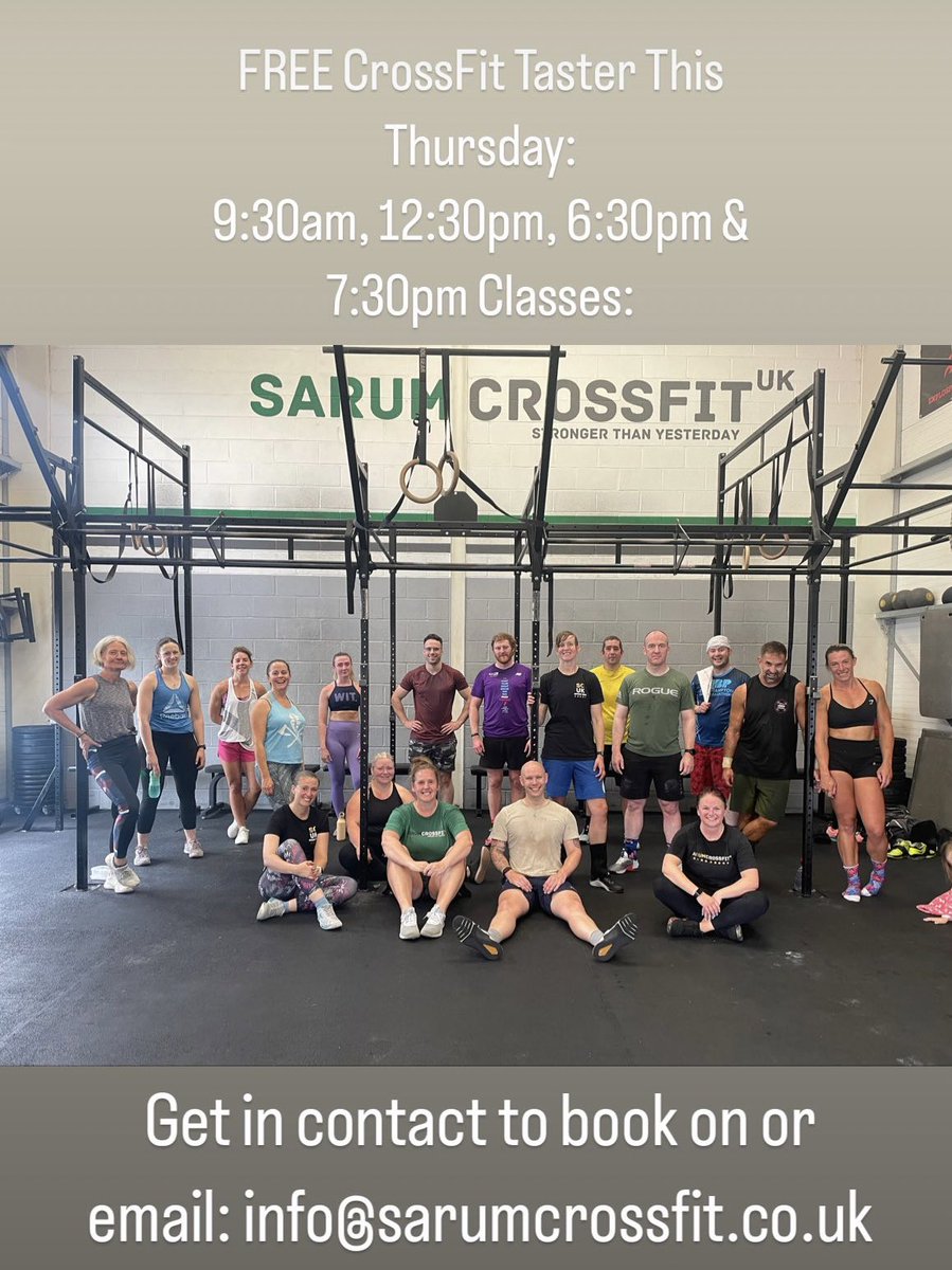 Sarum CrossFit tweet media