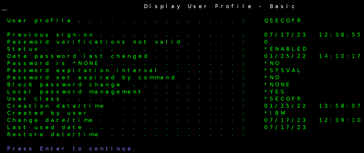 IBM fixed multiple #IBMi LPE vulnerabilities reported by us:

ibm.com/support/pages/…

ibm.com/support/pages/…

We'll publish technical details about these soon.

Additionally, CVE-2023-30990 (DDM RCE) got its CVSS score raised:

ibm.com/support/pages/…