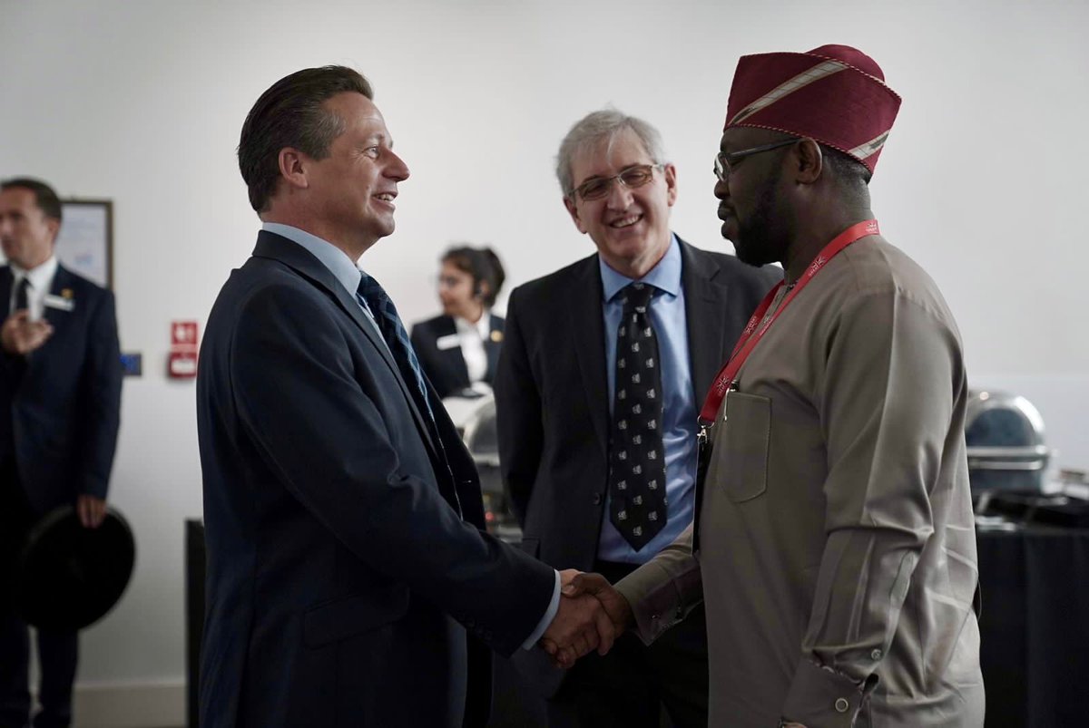 tradegovAfrica's tweet photo. Great to be in #London this week at the inaugural Clean Growth Ministerial Roadshow!

It aims to bring together African and UK government representatives &amp; businesses to discuss future #sustainable solutions and opportunities across #energy, #mining &amp; #infrastructure. https://t.co/fiS1zbSuHF