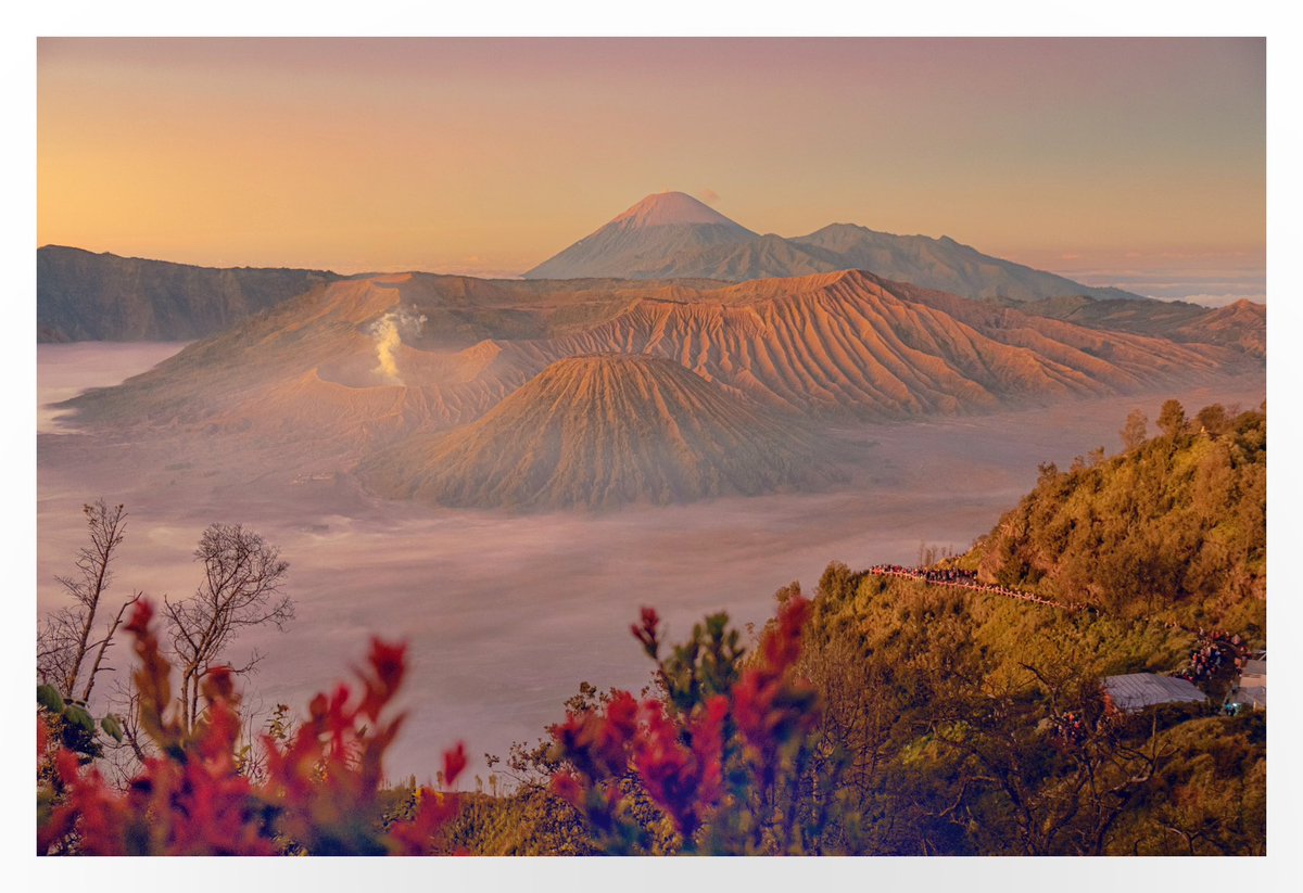 📍Mount Bromo, East Java-Indonesia 
Sunrise at Mount Bromo, worth getting up at 2.30am #mountbromo #fujifilm_xseries #fujifilm_id #eastjava #beatifuldestination #landscapephotography #sunrisephotography #beatifulsunrise