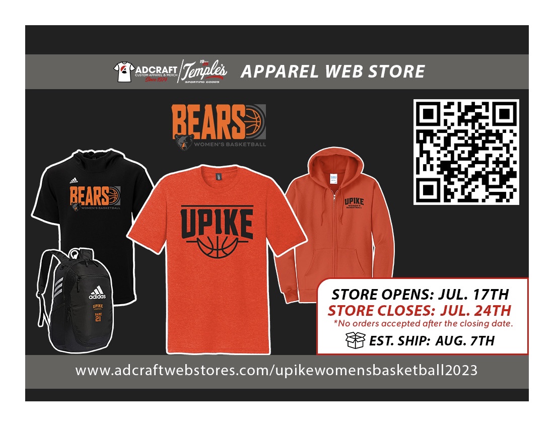 🚨 Gear 🚨 

We have a gear store open online for 1 WEEK! 

adcraftwebstores.com/upikewomensbas…