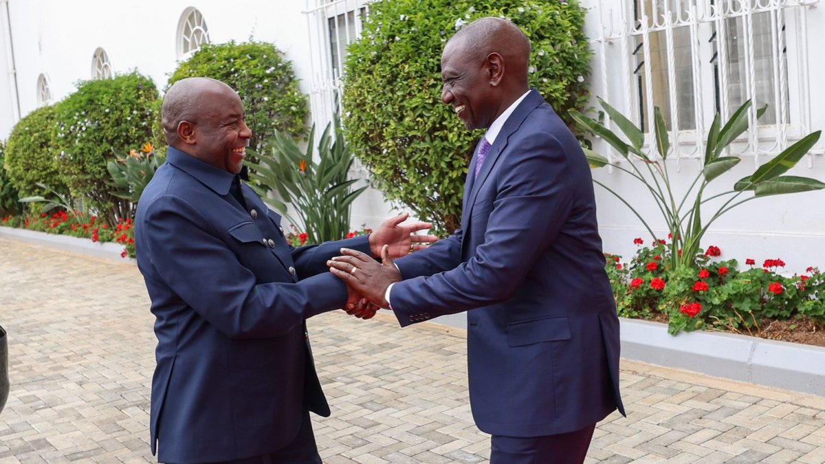 WilliamsRuto's tweet photo. Kenya and Burundi continue to cooperate across various socio-economic areas, including regional security and agriculture. https://t.co/4AMCuA1FWv