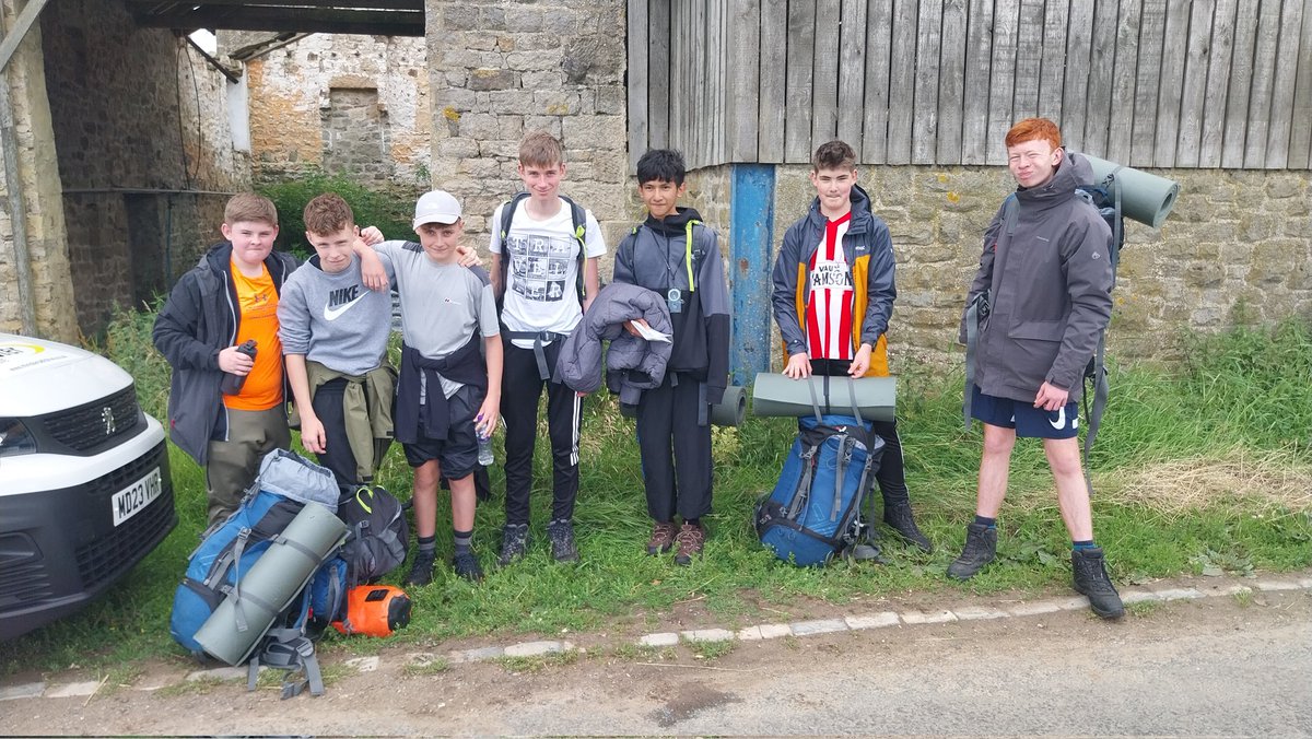 Well done to this Bronze <a href="/DofE/">The Duke of Edinburgh’s Award</a> group on reaching their first checkpoint safely!

Team spirits remain high and they continue to support each other!

#HardWorkTrustFairness #ClimbTheMountain
@St_Aidans_RC