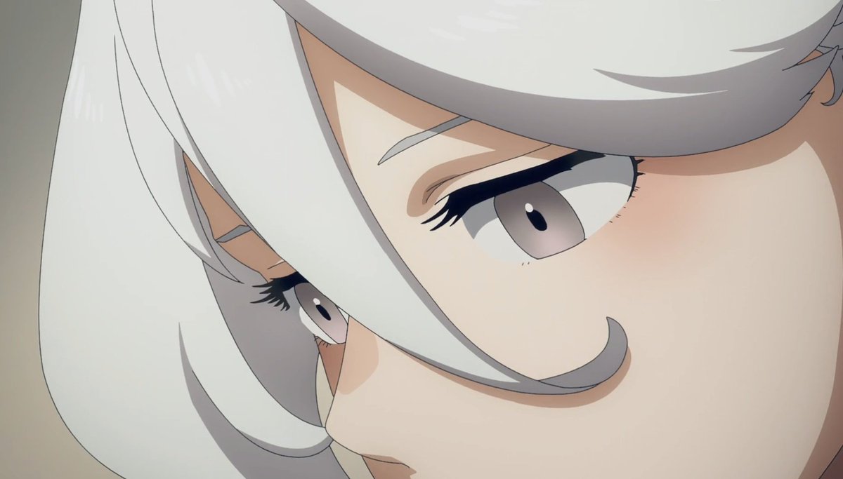 ErzasRightHand's tweet image. She is that kind of expressive when it comes to Suletta. That's Miorine "i am so in love with her" Rembran. 
#水星の魔女 #G_Witch