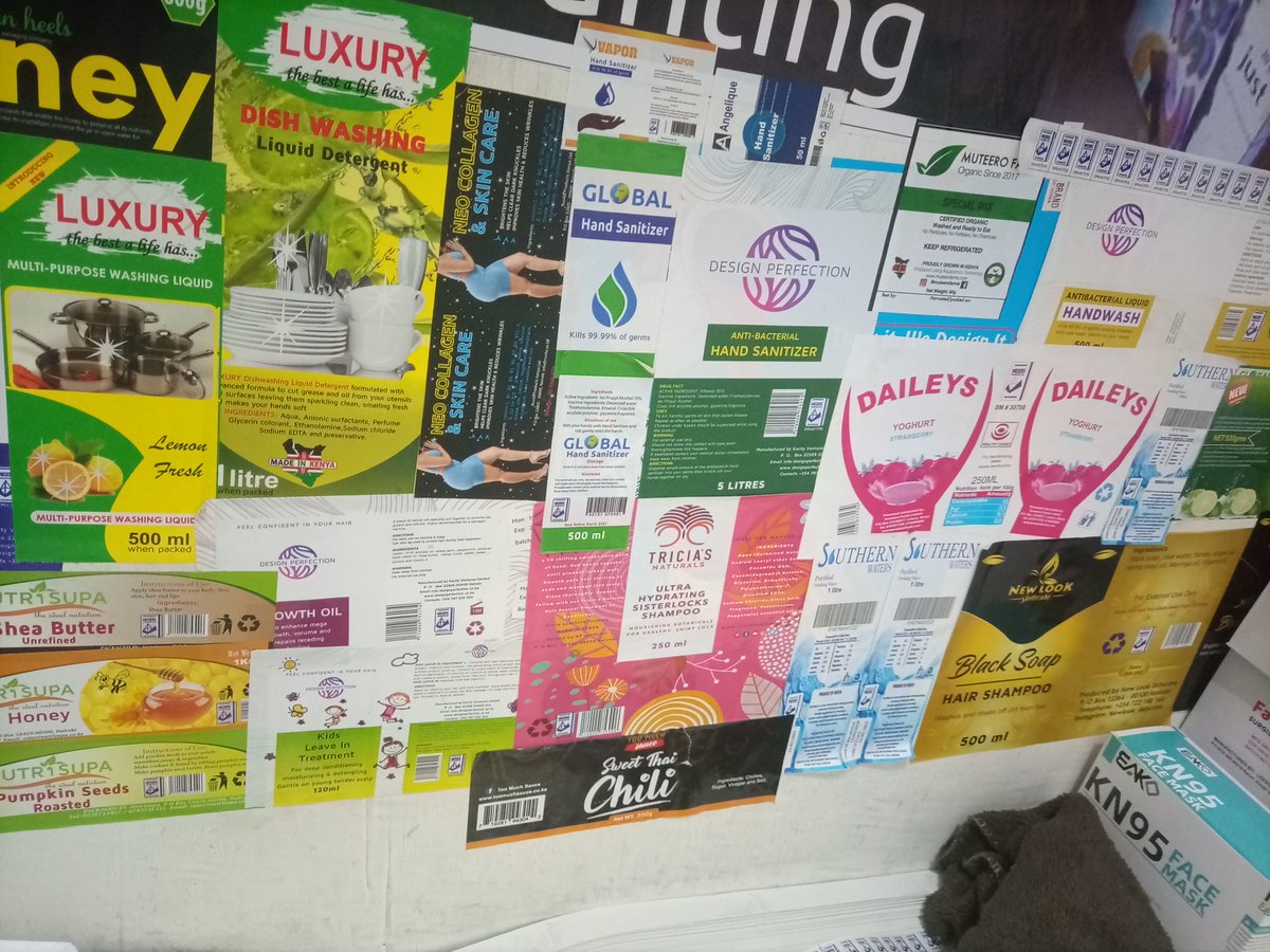 colorshade_'s tweet photo. Product Label printers.
Honey Labels, Soap labels, Yoghurt labels, Cosmetics labels, Water labels etc
#labels Moses Kuria #MainaAndKingangi Mutula Kilonzo Junior #MondayMotivation State House #SafariWithXiaomi Cris Njoki #PaySiiToMpesa KPLC #TawaMaternityUnit https://t.co/i7qDFyIBSC
