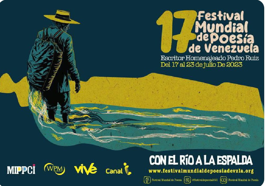 Es hoy el gran 👉#CongresoMundialDePoesía dónde contaremos con la Presencia de más de 70 Poetas Internacionales y 200 Nacionales en el 17° Festival Mundial de Poesía: Del 17 al 23 de julio. @Marinerito16 @PInsomne1 @williechirinos @wardofmusic1 @ROQUI_NICOLAS @Briggittems1