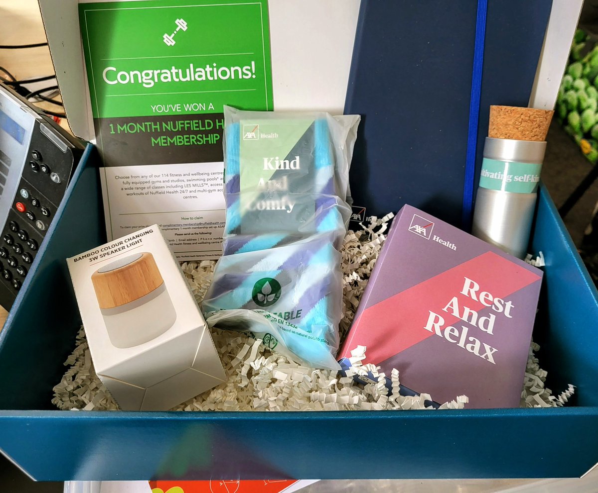 AnnaKennedy1's tweet photo. I have just been sent a an 'Act of Random Kindness " Gift thank you whoever nominated me . Cheered me up this morning 🥰

#actofrandomkindness 
#mondaymotivation 
@AXAHealth https://t.co/nESkLU65TB