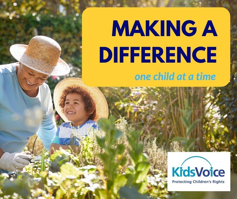 KidsVoice works every day to positively affect the lives of children through legal advocacy, but there are endless ways that we can all make an impact. July is Make a Difference to Children Month. What little ways can you #MakeADifference in the life of a child this month?