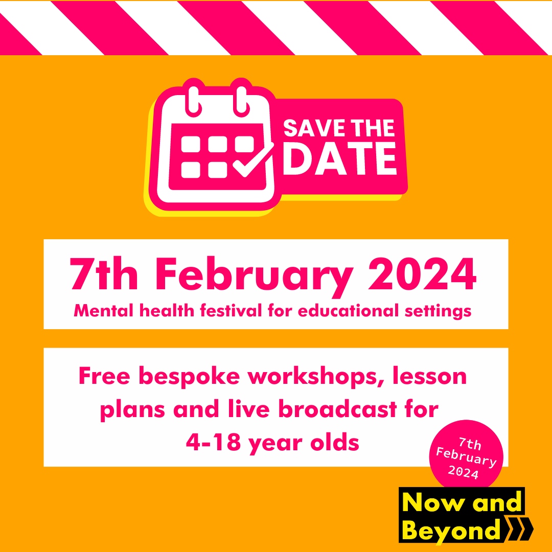 wearebey0nd's tweet image. 💫SAVE THE DATE💫 Now and Beyond 2024 is on 7th February.

Full of 🆓 resources for 4-18 year olds (and staff and parents/ carers too) including workshops, lesson plans and a live broadcast.

Sign up now 👉🏼 l8r.it/Xysu #edutwitter