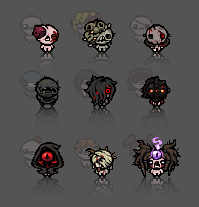 Withered chars. tst resprite
 
#pixelart #thebindingofisaac