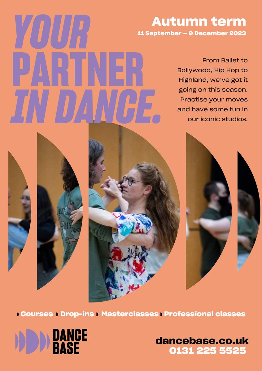 Autumn Term has landed! 💜🙌

The timetable for class for Autumn Term 2023, which will run from 11 September until 9 December, is out now. 

Browse the brochure online and get ready to book courses, drop-ins and masterclasses from 25 July 12:00

💻rb.gy/5fczw