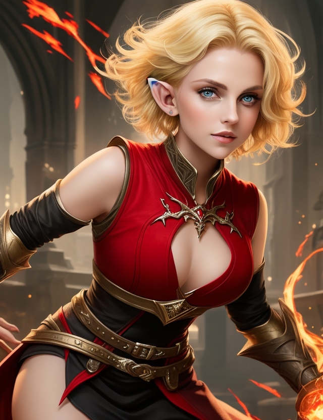 Playing_AI's tweet photo. Get ready!

#elfgirl #AIArtwork https://t.co/yFV0YqECxP