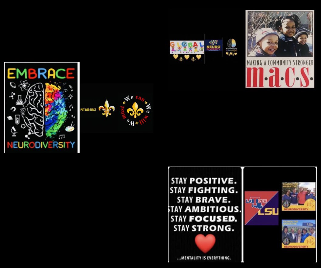 Celebrating 🥳 Embracing 🤩‼️
#Neurodiversity @melbrethour @DystinctMag @marshawright @GoodMenProject @DangeRussWilson @geniuswithinCIC @DDGA13 @MayorofLondon @LexxicLtd @Dyslexia_London @ndin_law @Steven_Jacques1 @GSVteam @ncldorg @NYCMayor @dyslexia_canada @UN @UNYouthEnvoy