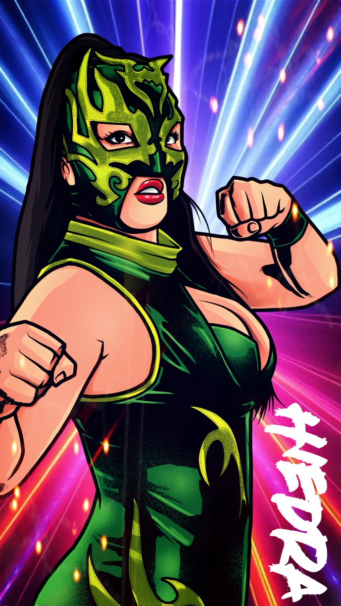 luchatoon's tweet photo. PRIMERA CAMPEONA DE LA COPA TRIPLEMANIA! @HIEDR https://t.co/MNwwgztlr1
