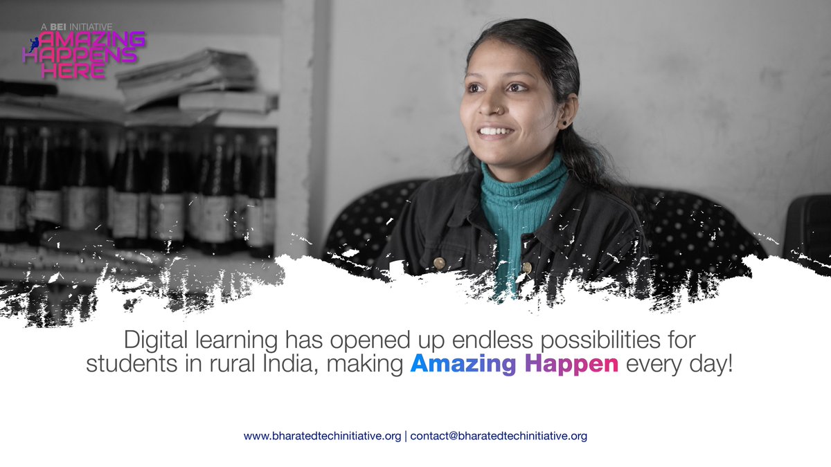 EdtechBharat's tweet photo. @EdtechBharat's community partner, @SupportMilaan, is empowering #girls by providing them with the #knowledge and confidence to discover more opportunities. Roshni, a former #GirlIcon, believes that #digitallearning has unlocked infinite possibilities for her. She actively participates in discussions around digital learning, while also inspiring her peers to aspire for greatness.

#BEIInfluence #AmazingHappensHere #AHH #EdTech #LearningOutcomes

@britishasiantst @GiveIndia @DellFdn @_sattva 

@dhirendrapratap