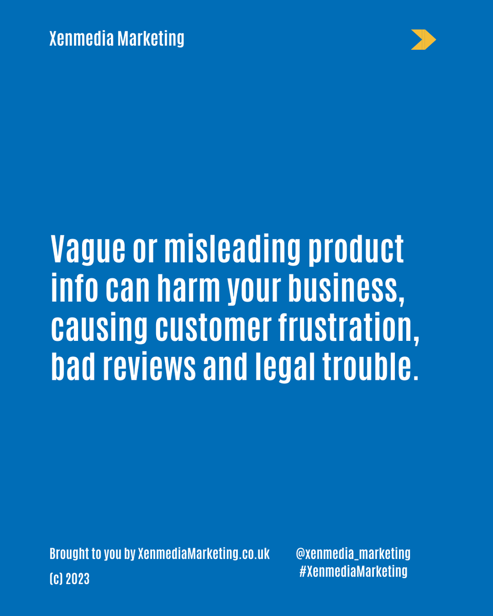 In today's digital age, customers have access to an abundance of information, and they expect businesses to provide them with all the details they need to make informed purchasing decisions.⁠

⁠