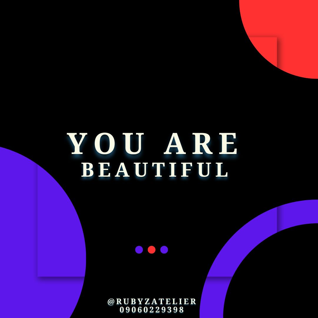 TemiofRubyz's tweet photo. Hi beautiful,
Here's a reminder of how stunning your beauty is. We truly hope you have a great week ahead.
#beautiful #affirmation #adirevendor #africanfashion #africanwears https://t.co/errzXiqnyr