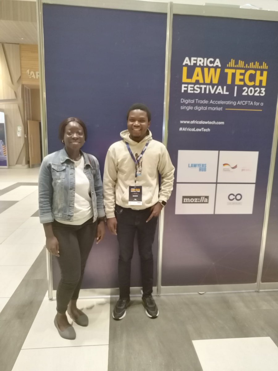 I attended the African Law Tech Festival at Nairobi, Kenya. The theme: Digital Trade: Accelerating AfCFTA for a single Digital Market. Every session was lit. From keynote address to panel session to stakeholder discussion to breakout session. @AfricaLawTech @hackSultan