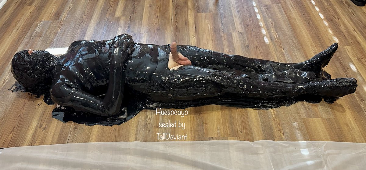 Grounded… with Silicone - Part 2/6

Transforming, slowly but surely. 

Fused together, and fused to the floor by a thick gasket of silicone. 

Enjoy that hard on, you won’t have it for long. 

#siliconeencasement #siliconebondage #siliconemummification