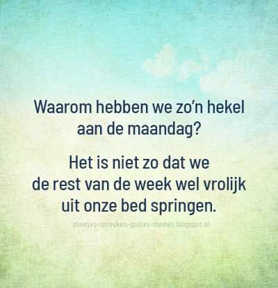 dbrplaatjes's tweet photo. Download gratis al onze plaatjes! --> https://t.co/jPJq8b3vVE
#spreuk #quote #meme #humor #grappig #leuk #maandag #weekend #haten #hekel #bed #moe #slapen #uitslapen #verslapen #slaap https://t.co/CwCPVsIKUl