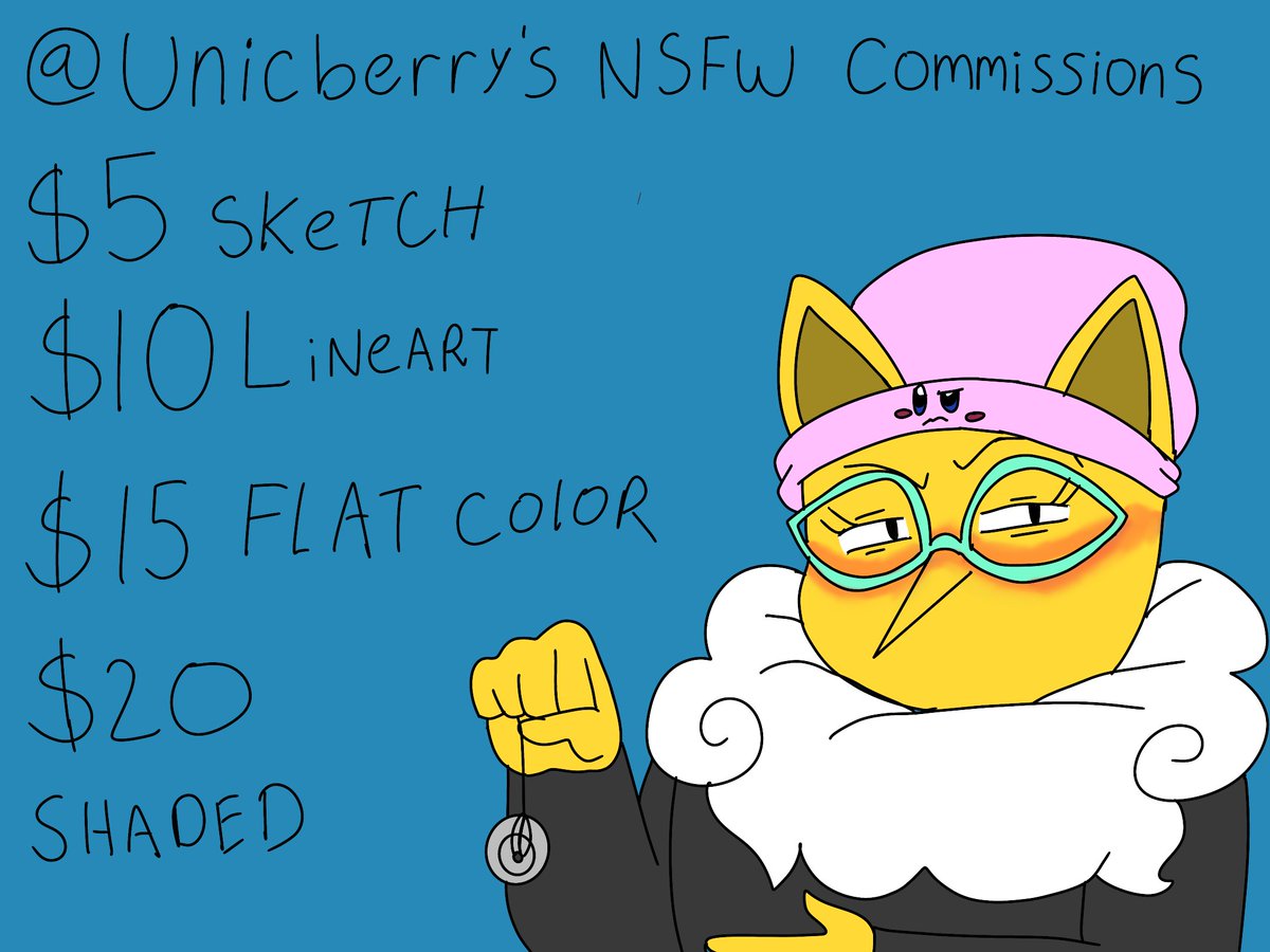 unicberry's tweet photo. So. My NSFW comms are open if anyone is interested! DM me for deets. https://t.co/IlHxs7p2kh