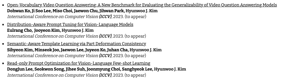 MLVLab's tweet image. Huge congrats, all coauthors! Four papers from MLV got accepted to ICCV’23.  
Interestingly, this time all the authors are from MLV, including superb undergrad interns who led their project.
#ICCV2023 #ICCV #MLVLab #AI #MachineLearning