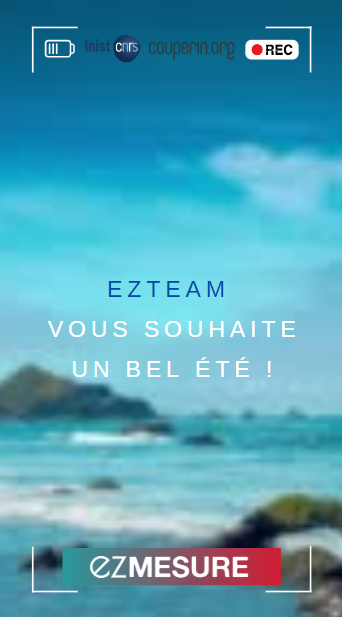 ezteam vous souhaite un bel été ! Retour le 6 septembre pour la Sprint Review no 67 blog.ezpaarse.org/2022/01/rendez…  <a href="/ezpaarse/">Readmetrics (ezPAARSE / ezMESURE)</a> <a href="/Couperin_consor/">Consortium Couperin</a> <a href="/INIST_CNRS/">CNRS Inist</a>