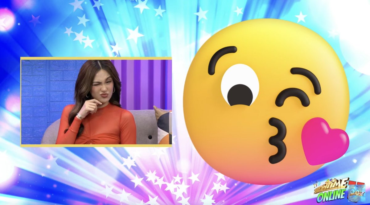 itsShowtimeNa's tweet photo. 😍Cutie! World Emoji Day with JULIE ANNE SAN JOSE! #ShowtimeAlwaysGame 

Subscribe, follow and watch us LIVE Mon to Fri 12NN │ Saturday 11:30AM!

https://t.co/6a3FbJJ7pp
https://t.co/FA9ip4yRhx
https://t.co/kJcqr7VPM7 https://t.co/XmEl1ke6y3