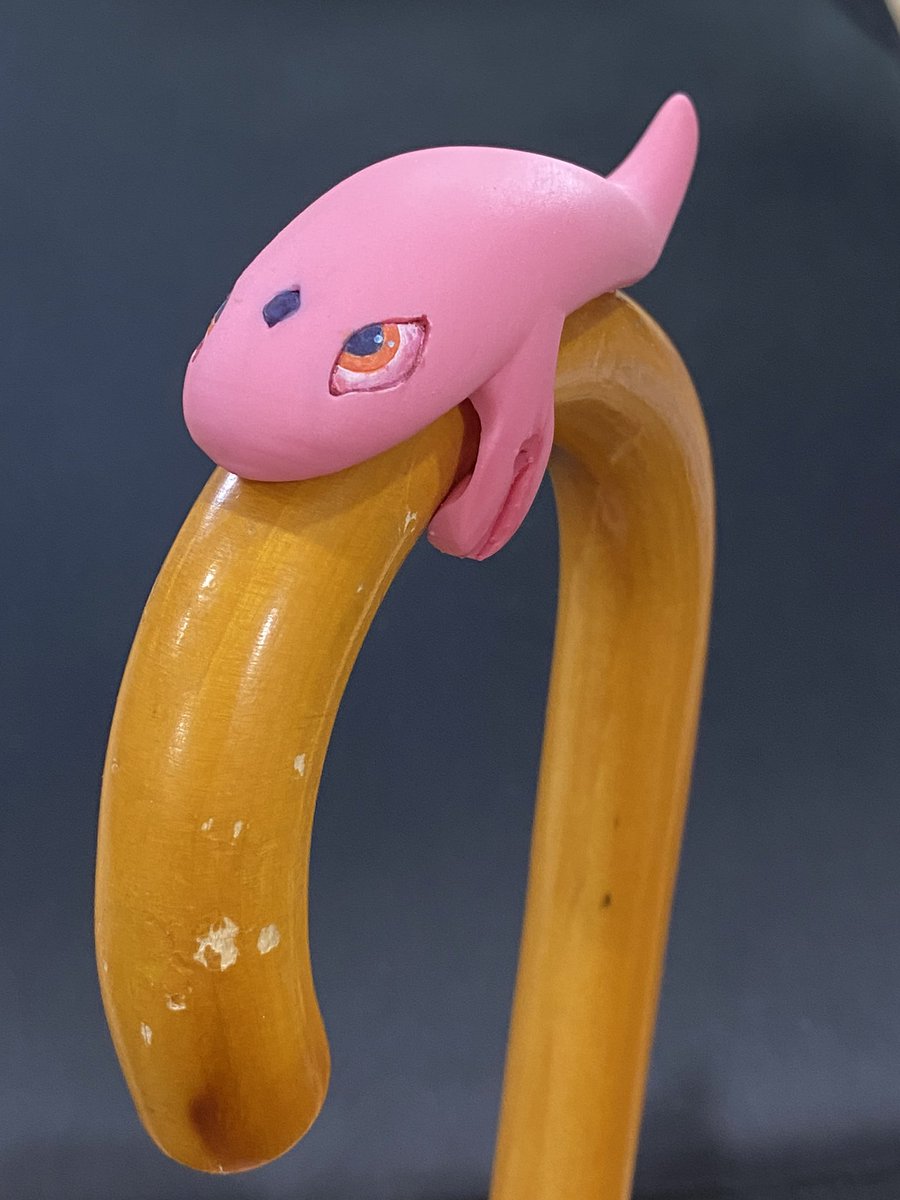 TDF_design's tweet image. 妖怪「傘守」（試作）
Yokai “KASA-MORI ”(prototype)