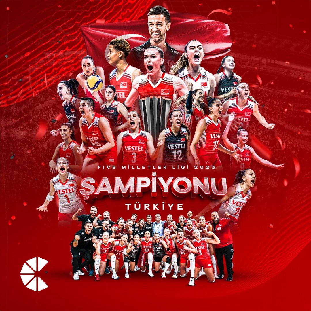 Tebrikler Filenin Sultanları ! 🇹🇷❤️👏🏻

2023 FIVB Milletler Ligi Şampiyonu Filenin Sultanları ! 🏆

#cihangirokulları 
#buradaeğitimçokbaşka 
#FileninSultanlari