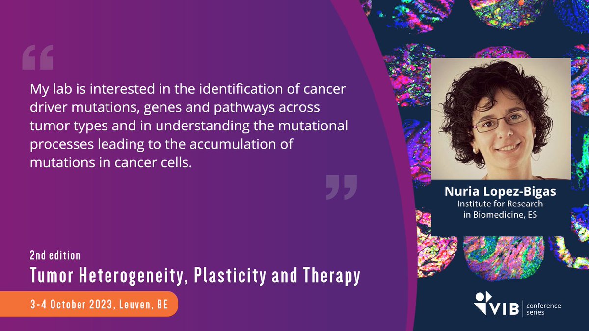 karraspan's tweet image. ⏰Few days left to submit an abstract for #THPT23 @vib_ccb
One of our speakers, @nlbigas, will present new data on mutational processes that take place in normal cells and cancer cells during progression of the disease.
Link👇
vibconferences.be/events/tumor-h……
@VIBConferences